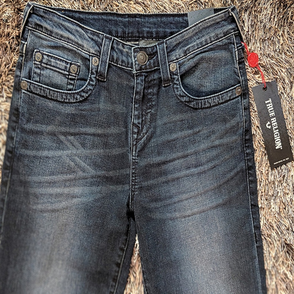 True Religion Geno Single End Slim Fit Denim Jeans - Picture 3 of 7